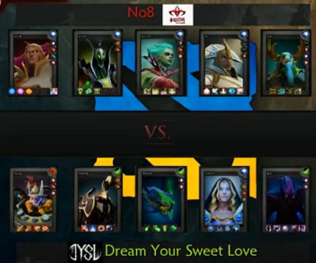 dota2 RoshanTVS3 No.8 VS Dysl˵